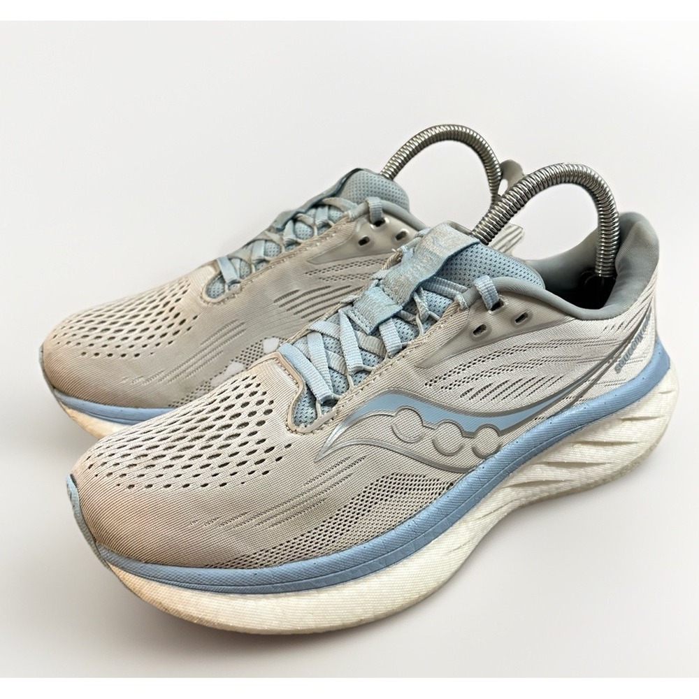 Saucony Women Ride 18 S11000-105 Blue Running Shoes Sneakers Size 7.5
